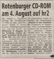 Rotenburger CD-ROM am 4. August auf hr2